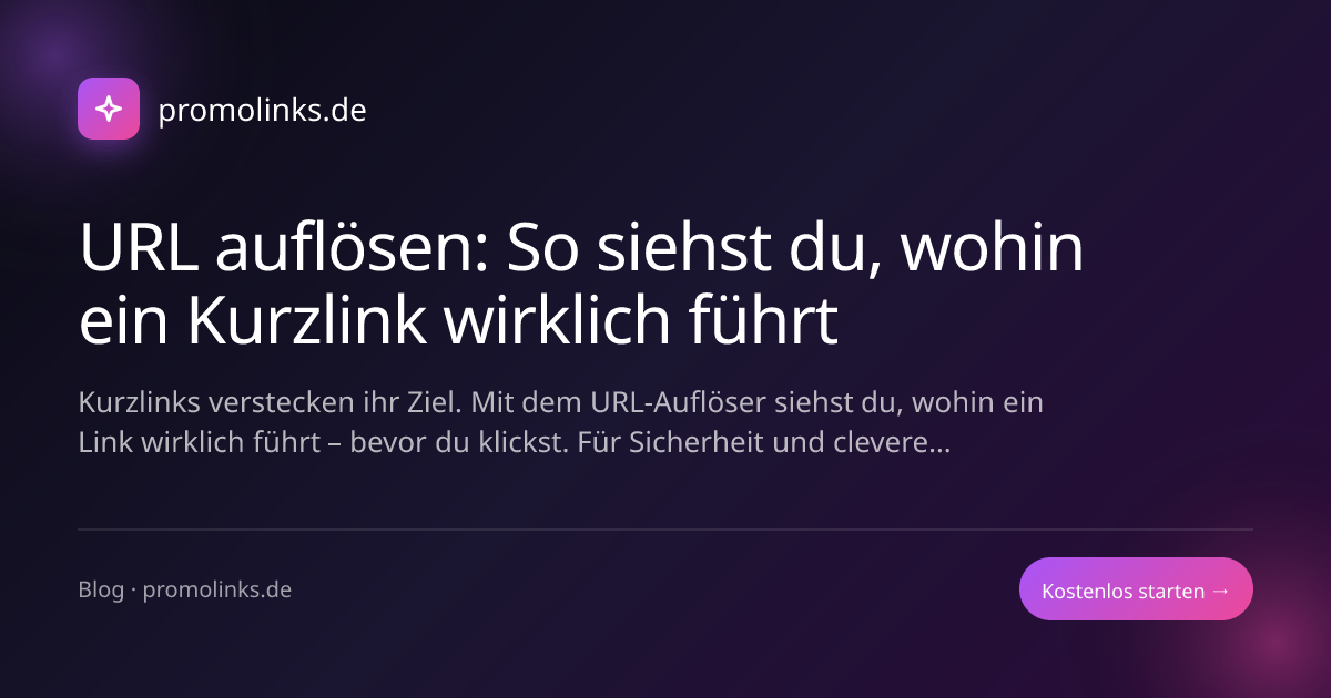 URL auflösen: So siehst du, wohin ein Kurzlink wirklich führt